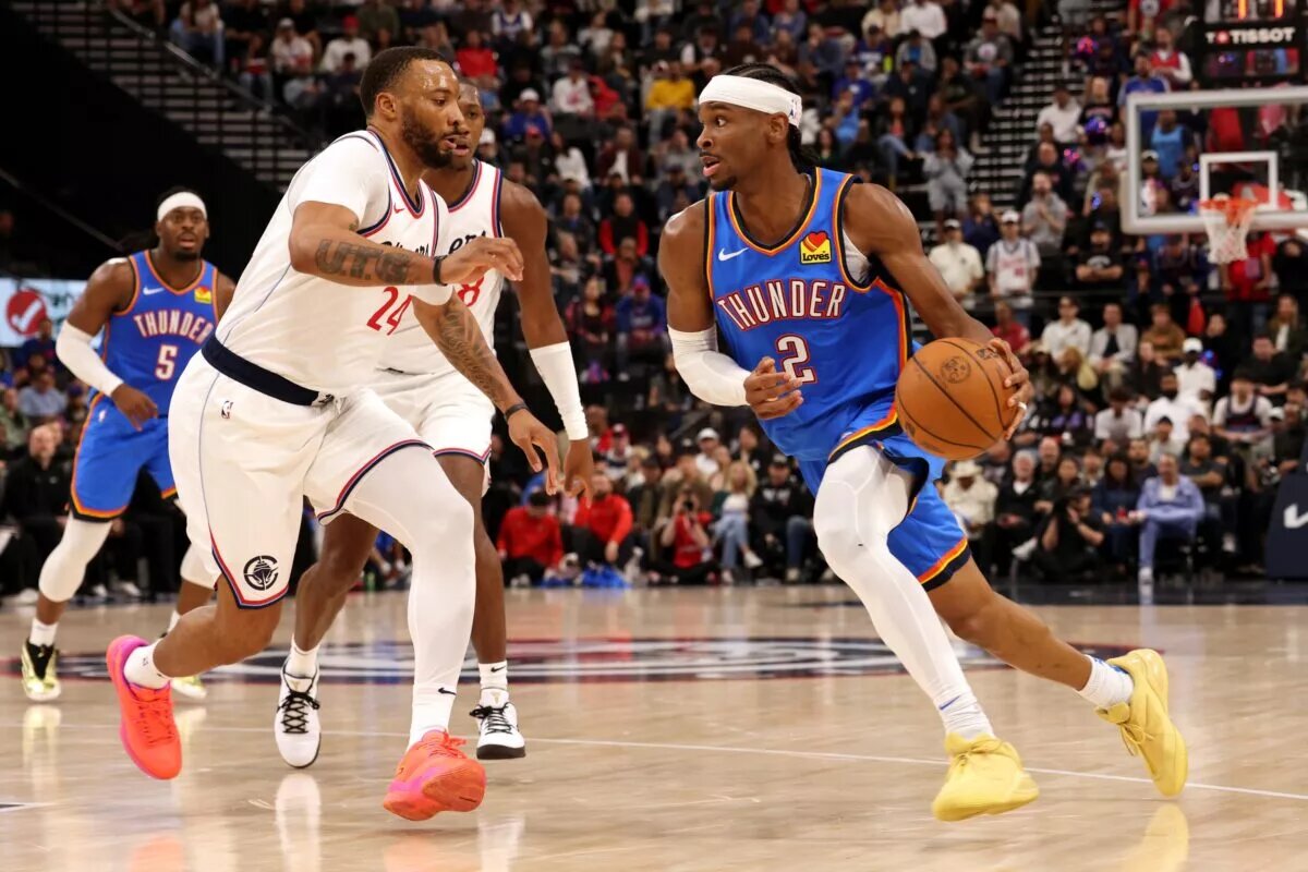 The Clippers are a possible second-round matchup for the Thunder.
