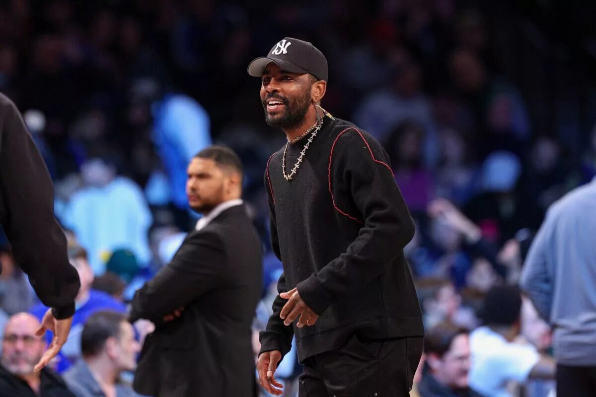 Dallas Mavericks guard Kyrie Irving