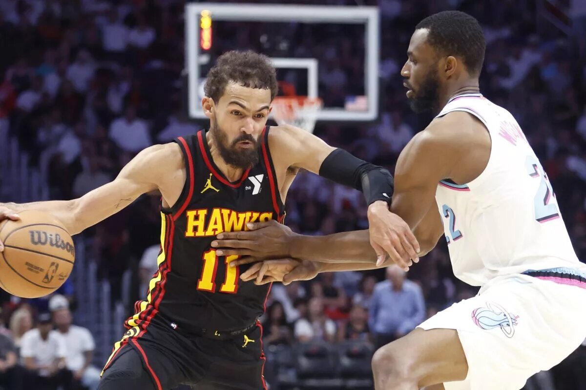 The Hawks could play the Heat for a spot in the playoffs.