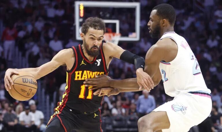The Hawks could play the Heat for a spot in the playoffs.