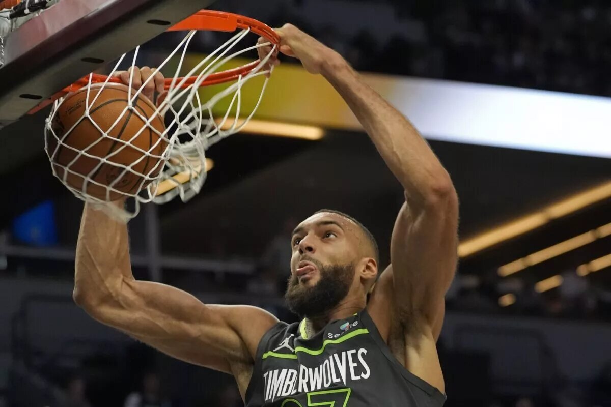 Rudy Gobert's play has been stellar lately.
