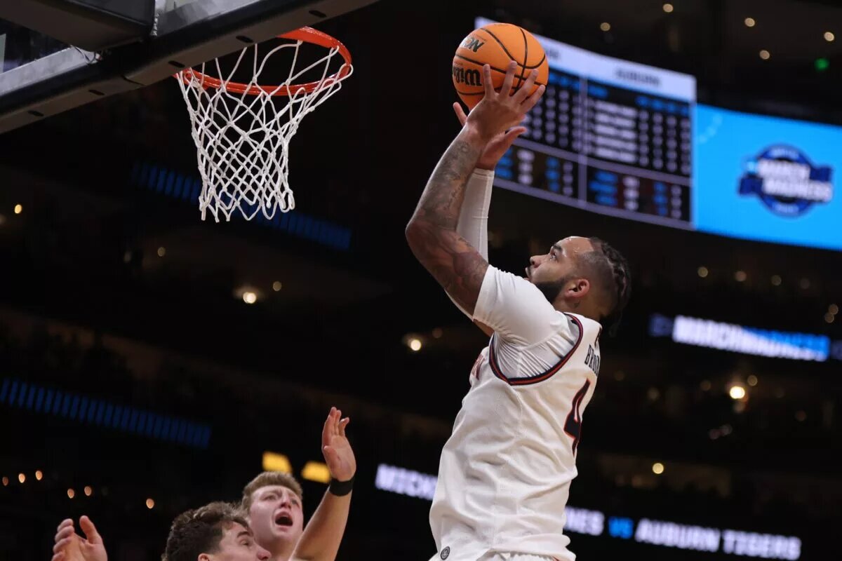 Johni Broome is a possible draft target for the Celtics.