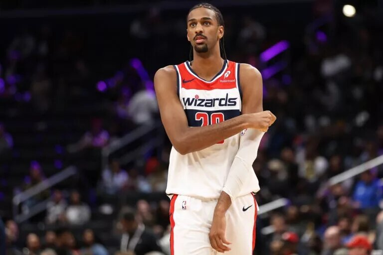 Alex Sarr was a bright spot for the Wizards this season.