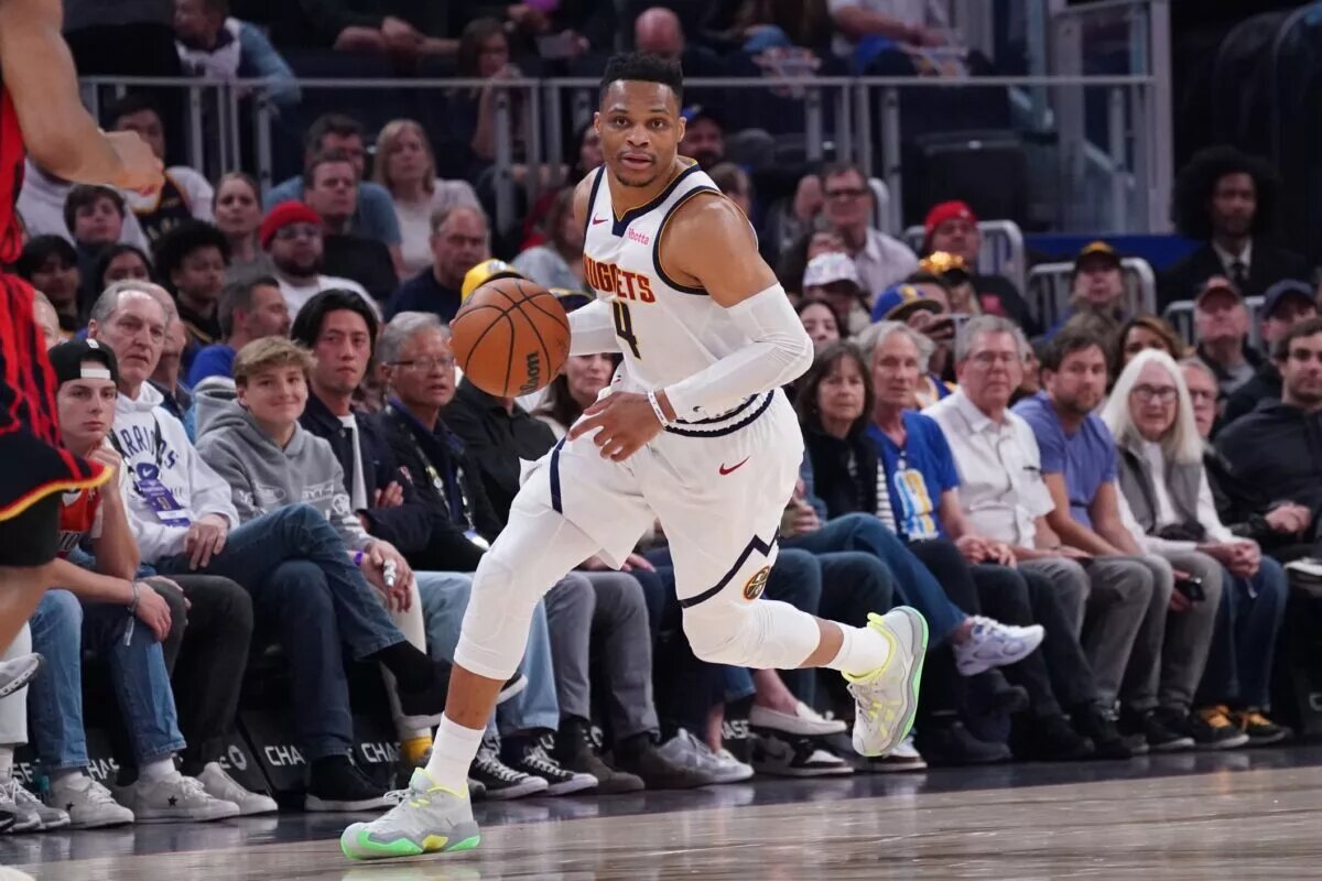Denver Nuggets guard Russell Westbrook