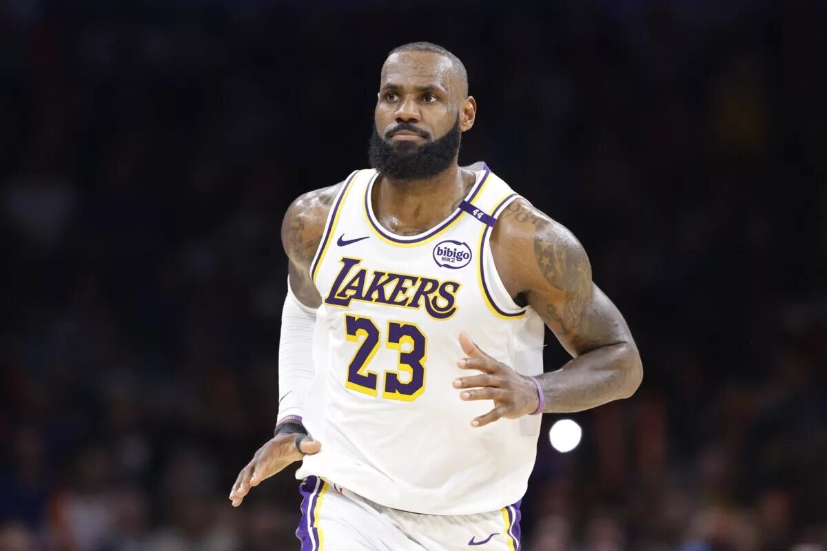 LeBron James is preparing for the playoffs.