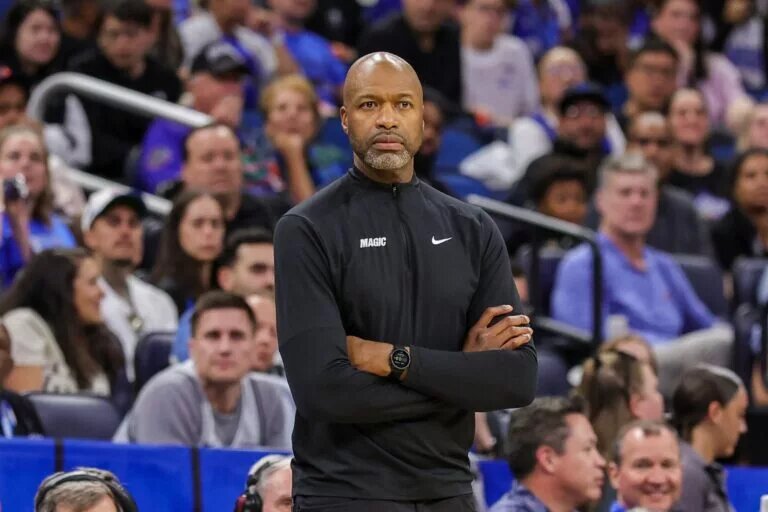 Orlando Magic head coach Jamahl Mosley