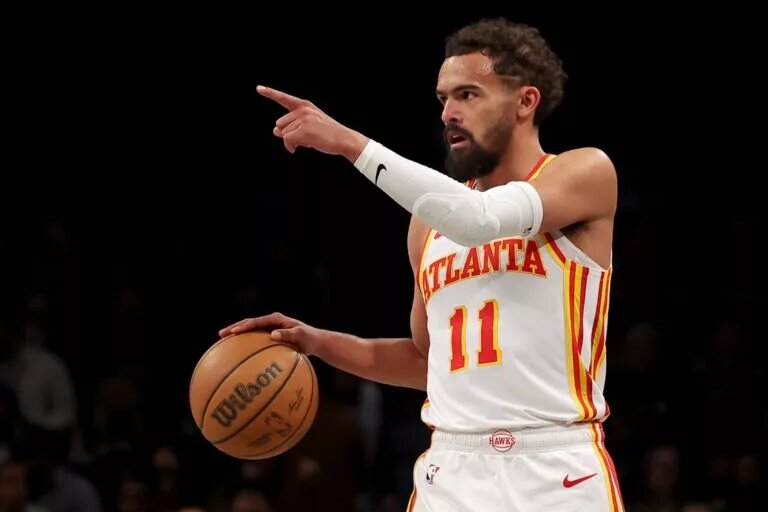 Atlanta Hawks guard Trae Young