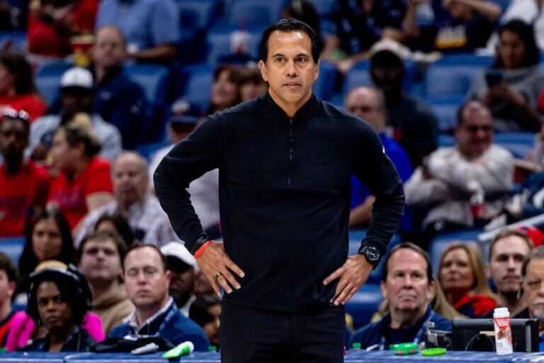 Miami Heat head coach Erik Spoelstra