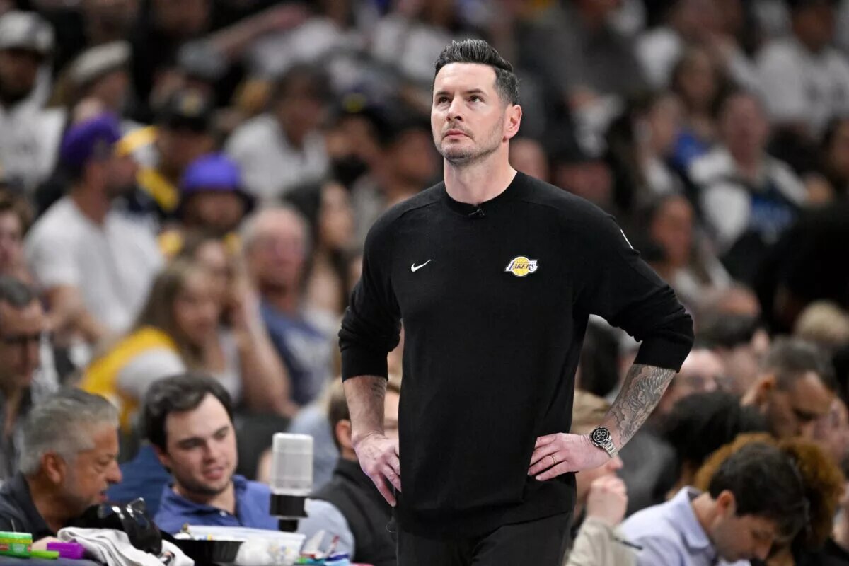 Los Angeles Lakers head coach JJ Redick