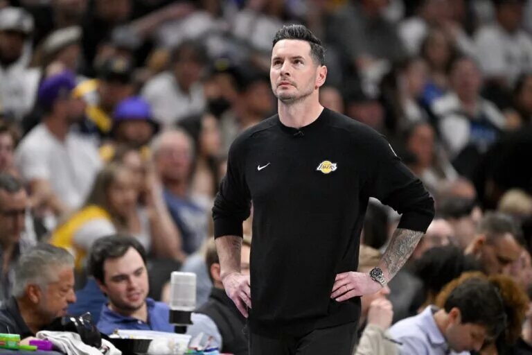 Los Angeles Lakers head coach JJ Redick
