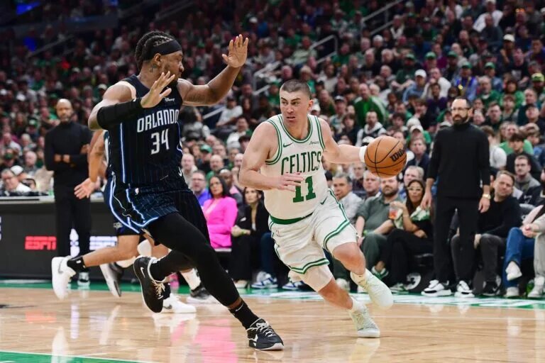 Payton Pritchard of the Boston Celtics is the 2024-25 Sixth Man of the Year.