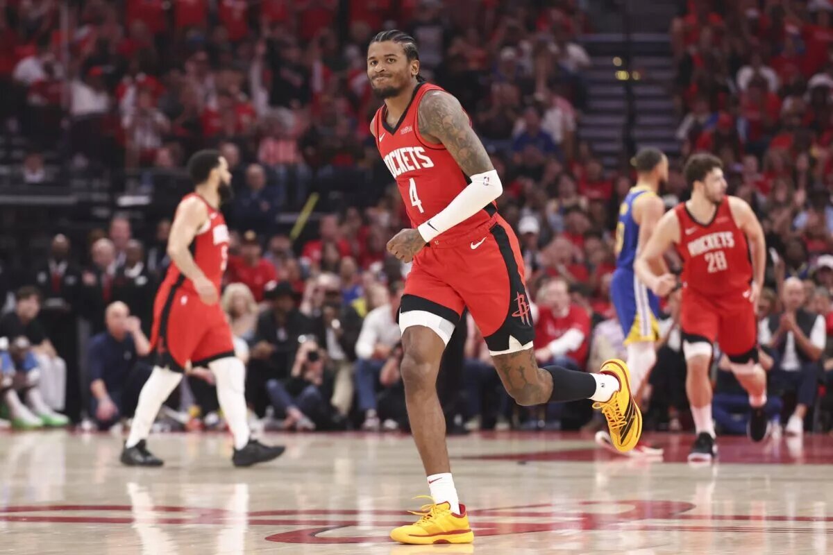 Jalen Green's trade value has declined in the playoffs.