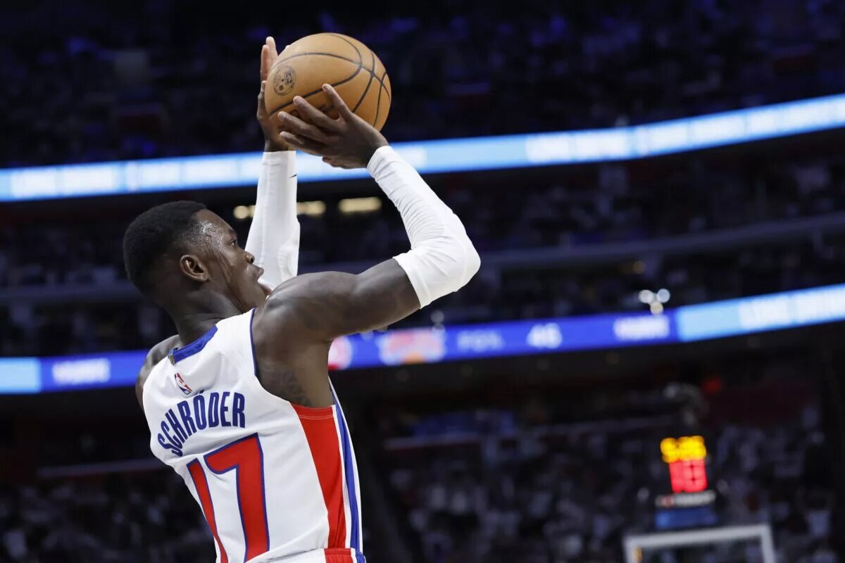 Dennis Schroder could step up for the Pistons.
