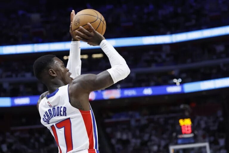 Dennis Schroder could step up for the Pistons.
