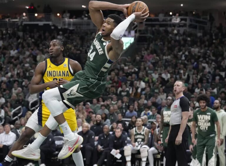 Milwaukee Bucks forward Giannis Antetokounmpo