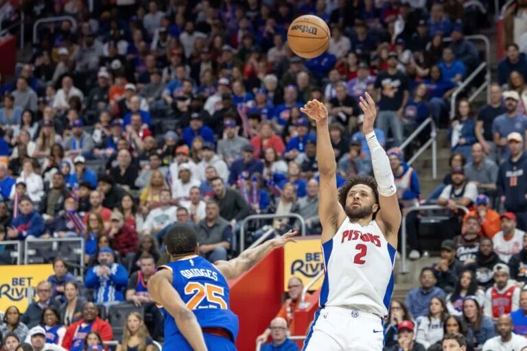 The Pistons are down 3-1 against the Knicks.