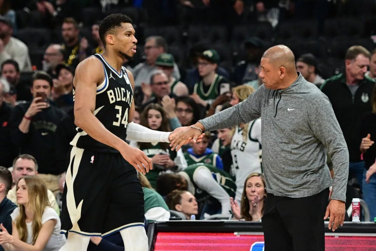 Bucks' Doc Rivers made a rare lineup change but it wasn't enough