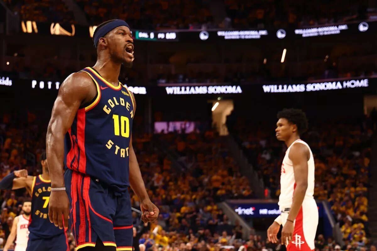 Jimmy Butler's over is one of the best prop bets in Game 5 of the Warriors-Rockets series.