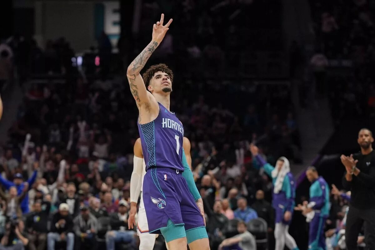 Charlotte Hornets guard LaMelo Ball