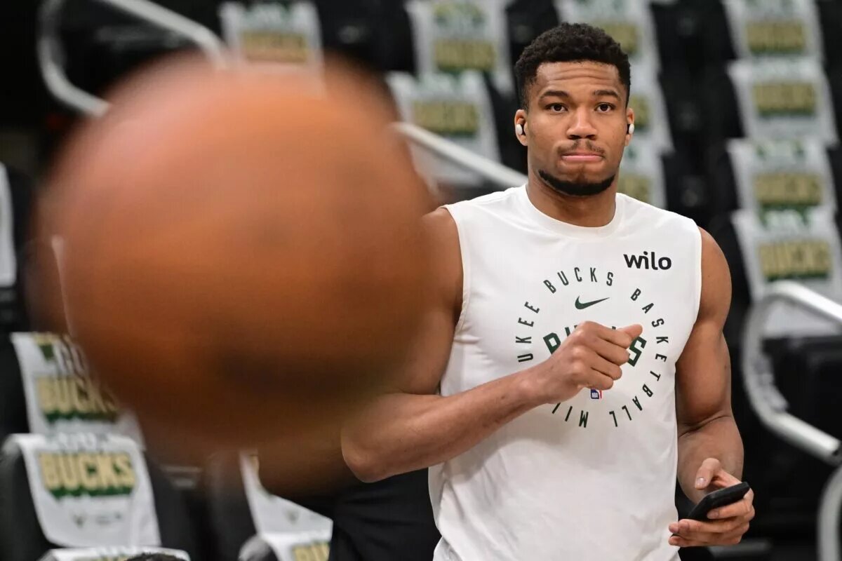 Milwaukee Bucks forward Giannis Antetokounmpo