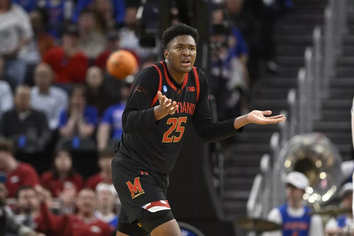 Maryland center/Chicago Bulls potential draft prospect Derik Queen