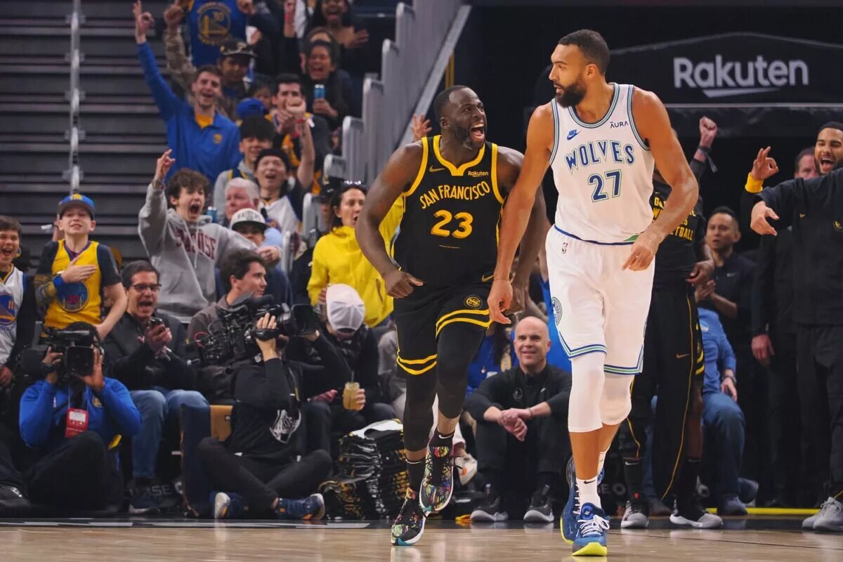 Draymond Green and Rudy Gobert have a long standing beef.
