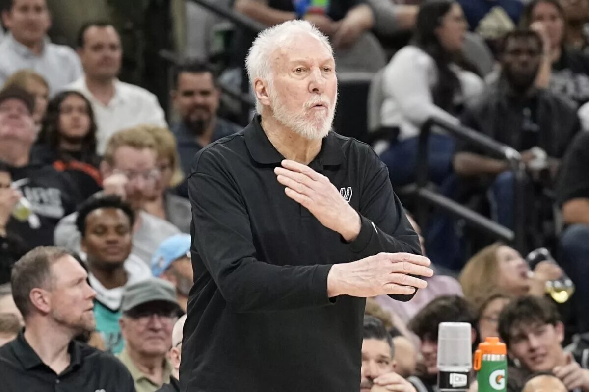 Long time Spurs coach Gregg Popovich retired.
