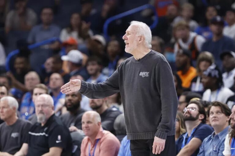 Becky Hammon comments on Gregg Popovich stepping down as spurs head coach.