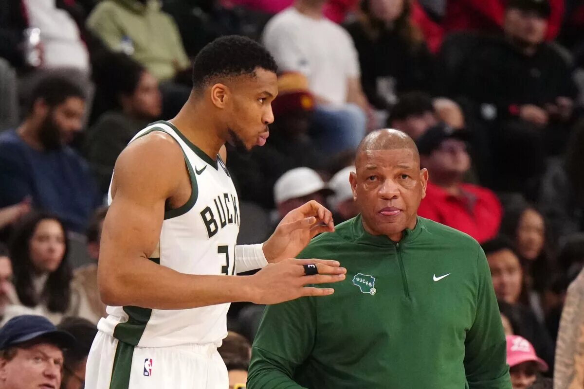 Giannis and Doc Rivers have a good relationship.