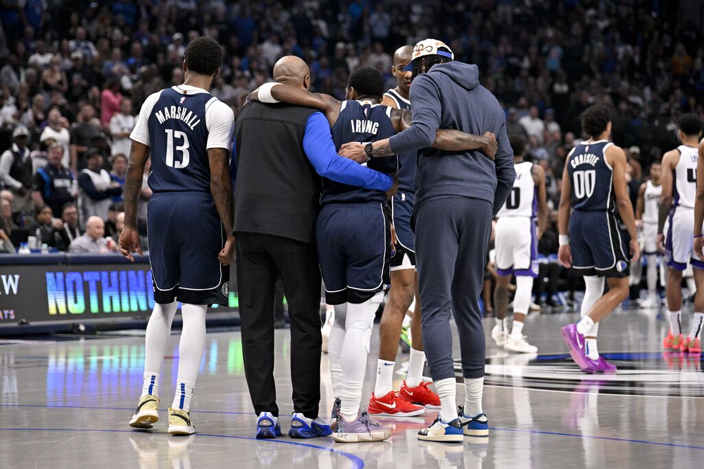 Kyrie Irving’s recovery from an acl injury means Chris Paul can fill the starting point guard role on the Dallas Mavericks 