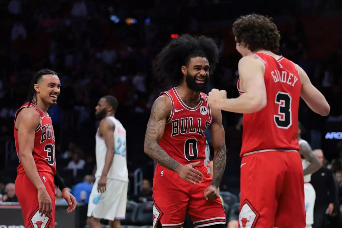 Coby White and Josh Giddey are among team award winners for the Bulls.