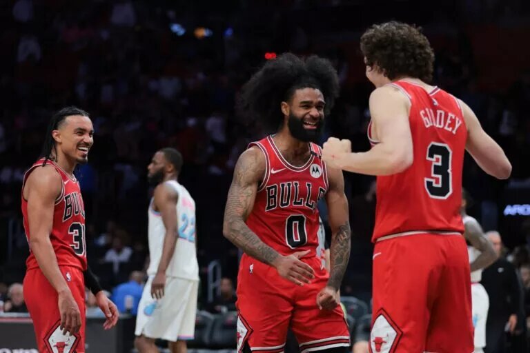 Coby White and Josh Giddey are among team award winners for the Bulls.