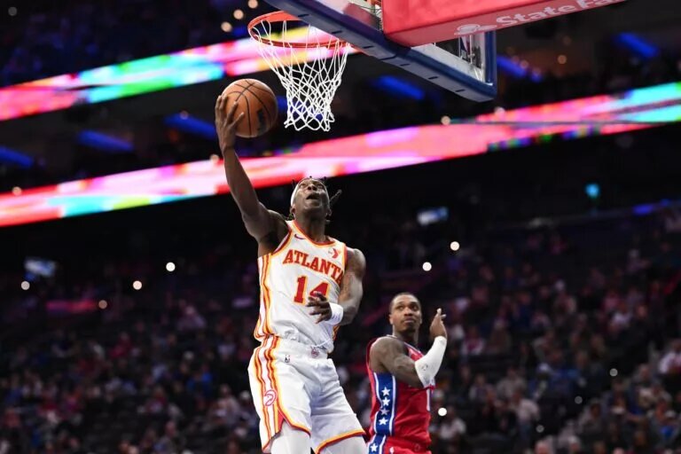 Terance Mann was traded to the Hawks at the deadline.