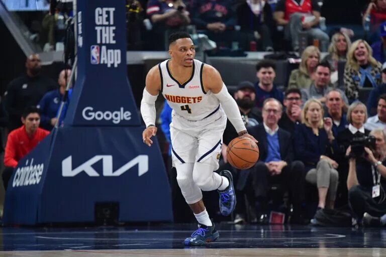 Denver Nuggets guard Russell Westbrook