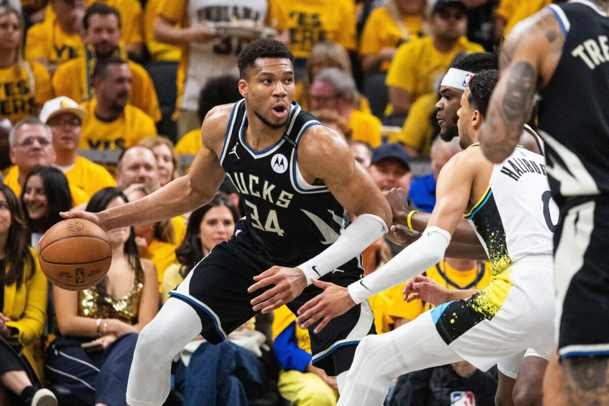 Milwaukee Bucks forward Giannis Antetokounmpo