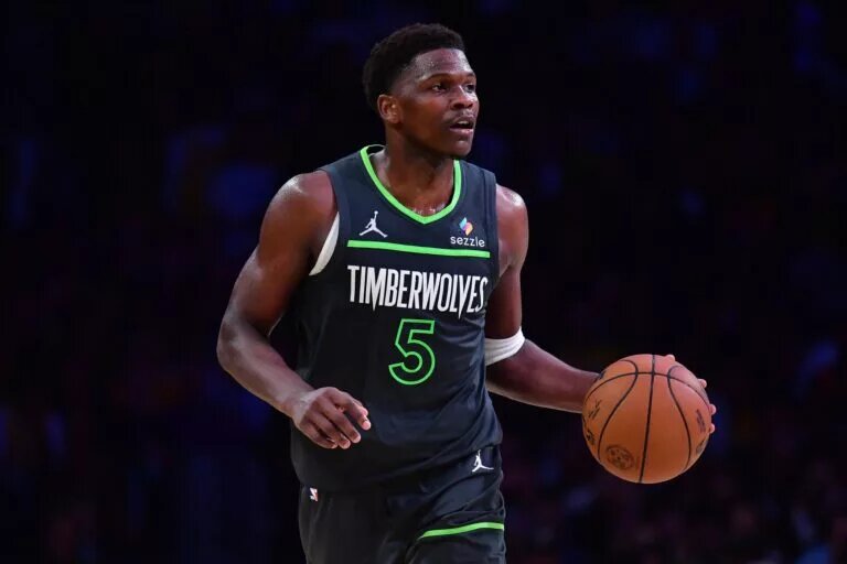 Anthony Edwards is struggling to shoot in the playoffs.