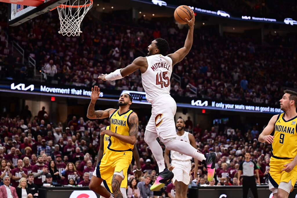 Cleveland Cavaliers guard Donovan Mitchell