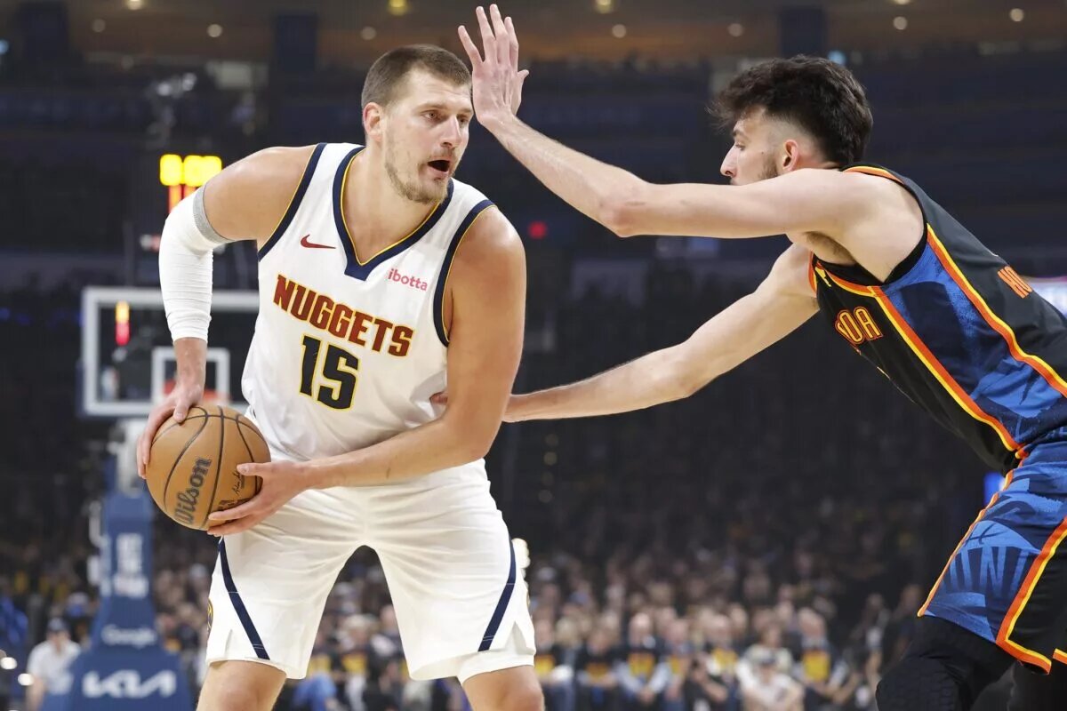 The Thunder lost Game 1 to the Nuggets.