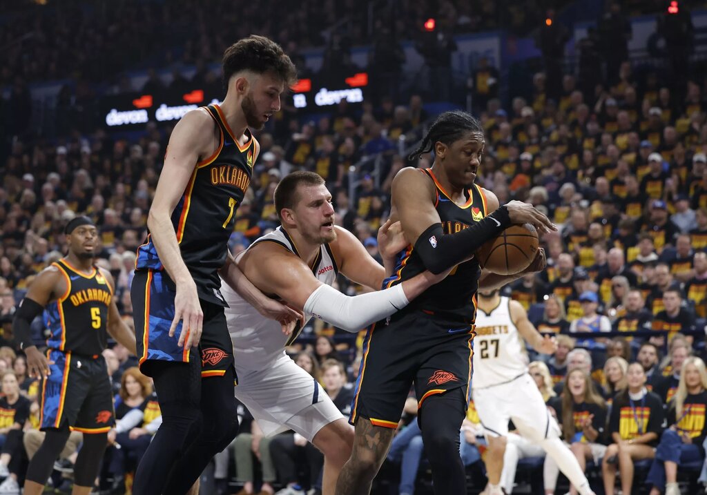 Jalen williams rebounds in game 1
