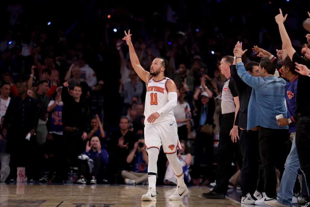 The Knicks are one round away from the Conference Finals.