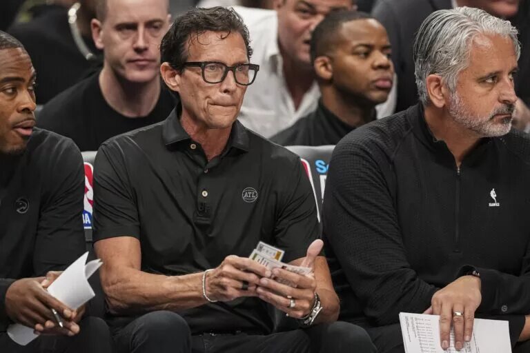 Atlanta Hawks head coach Quin Snyder