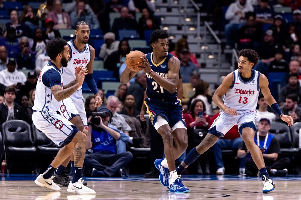 Jordan Poole joins a hea-scratching Pelicans situation 