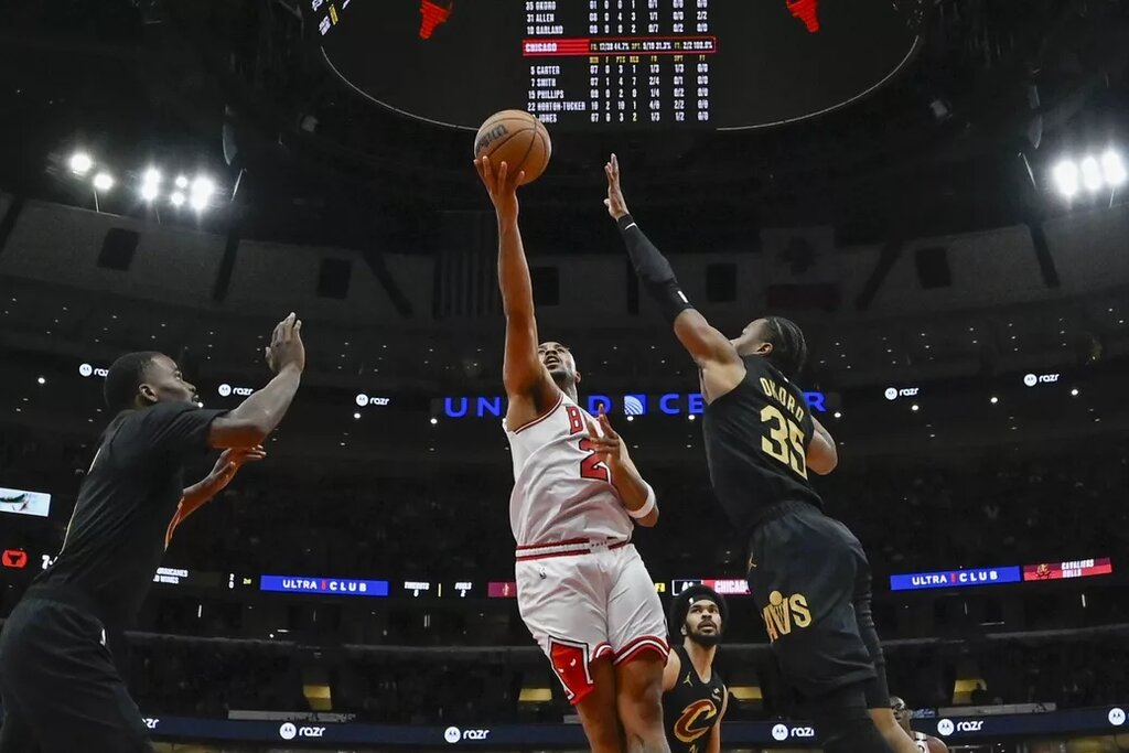 Isaac Okoro joins the Bulls in the Lonzo Ball trade 