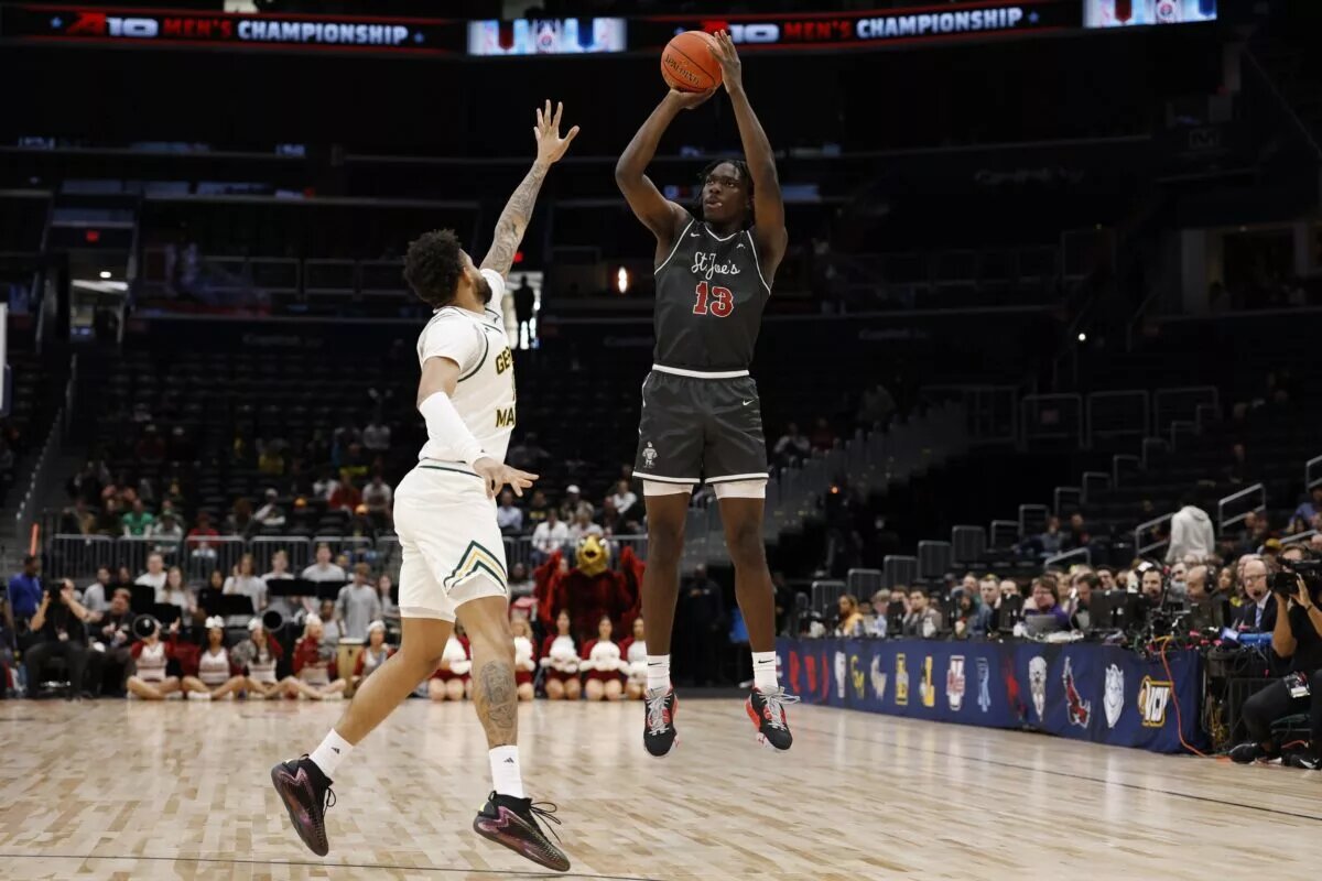 Phoenix Suns forward Rasheer Fleming before 2025 NBA Draft