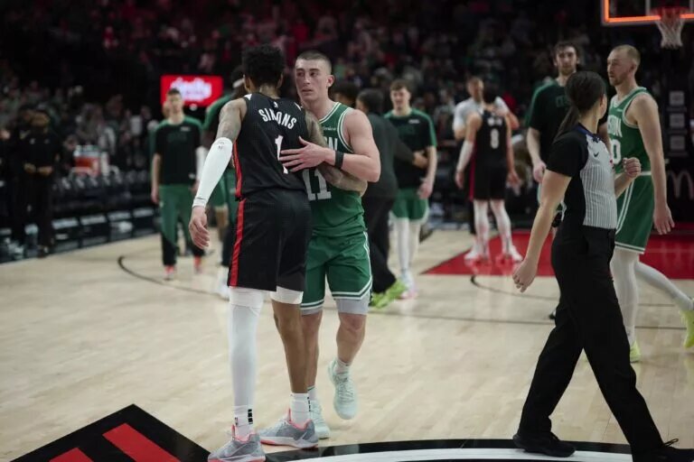 Anfernee Simons joins the Celtics in a trade that sends Jrue Holiday to Portland