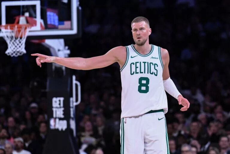 The Celtics traded Kristaps Porziņģis.