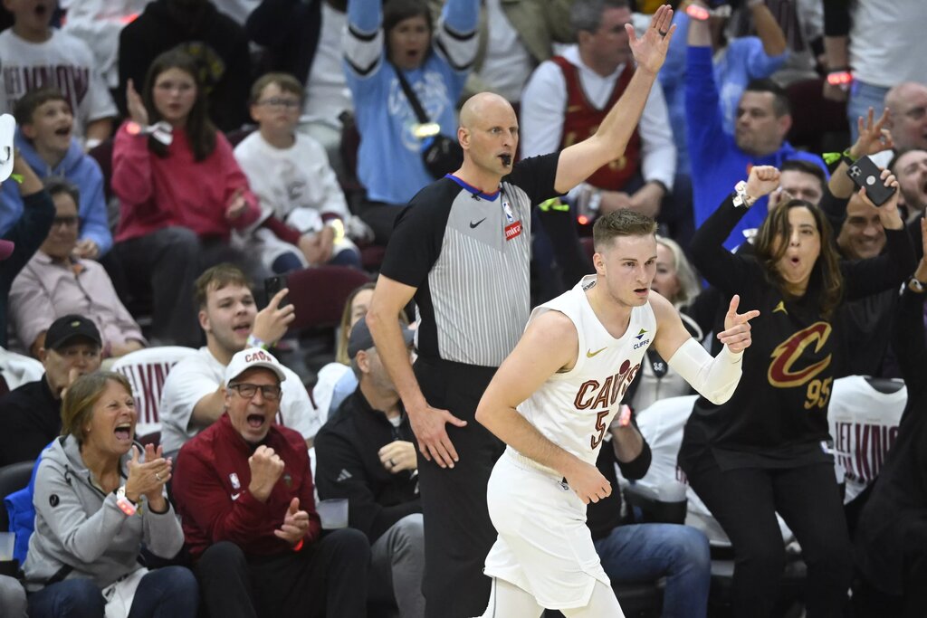 The Cavaliers have signed Sam Merrill to a four-year, $38 million extension 