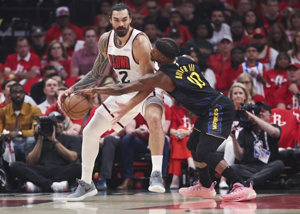 Steven Adams really earned this extension with the Rockets in their postseason series against the Warriors