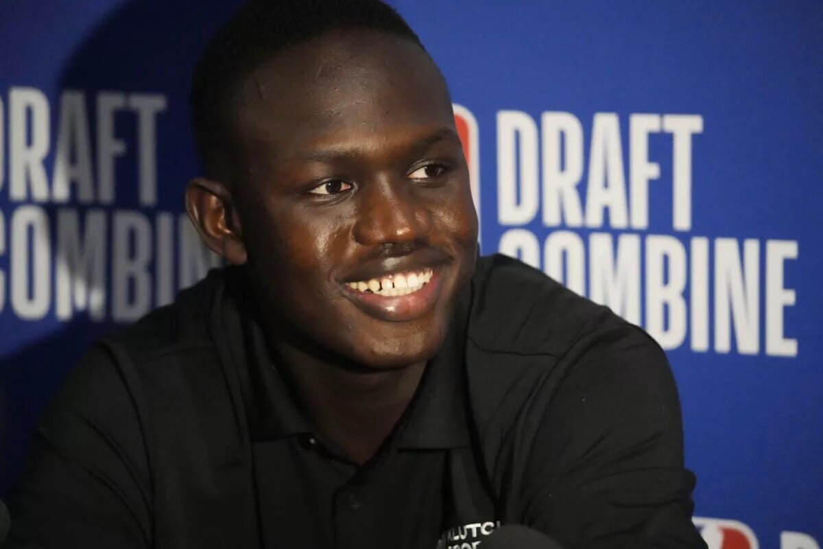 Khaman Maluach was drafted by the Suns.