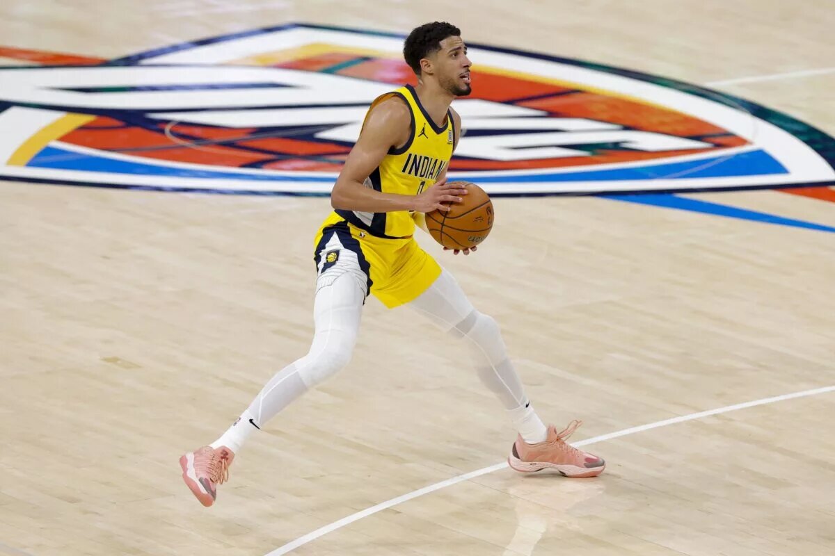 Indiana Pacers guard Tyrese Haliburton